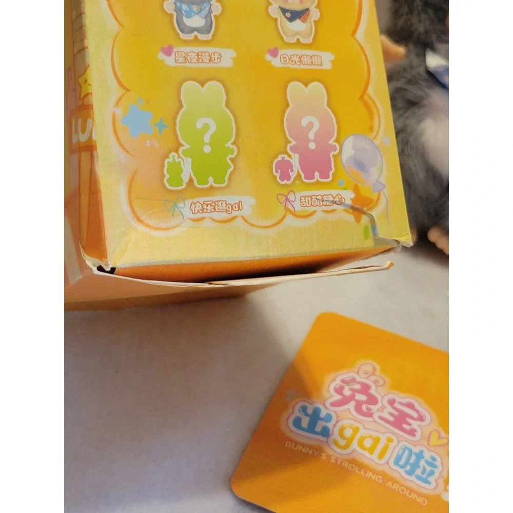 KEBIDOU Bunny's Strolling Around – Starry Night Grey – Confirmed Plush Blind Box